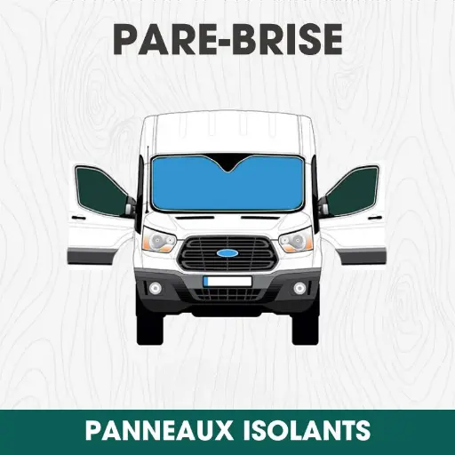 [I-P-VB-PB] Panneau Isolant pour Pare Brise - VanBlindz
